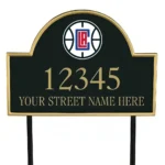 Los Angeles Clippers Metal Sign La Ball Mark 1