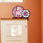 Los Angeles Clippers Metal Sign La Clips Logo 1