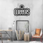 Los Angeles Clippers Metal Sign Logo 1