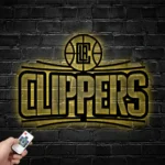 Los Angeles Clippers Metal Sign Logo 1