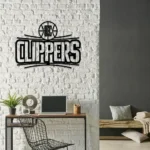 Los Angeles Clippers Metal Sign Logo 1