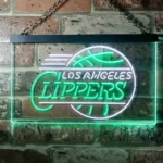 Los Angeles Clippers Neon Sign Baseketball 1