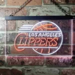 Los Angeles Clippers Neon Sign Baseketball 1