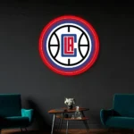 Los Angeles Clippers Neon Sign Clippers La Ball 1