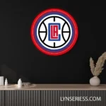 Los Angeles Clippers Neon Sign Clippers La Ball 1