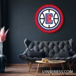 Los Angeles Clippers Neon Sign Clippers La Ball 1