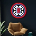 Los Angeles Clippers Neon Sign Clippers La Ball 1