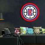 Los Angeles Clippers Neon Sign Clippers La Ball 1