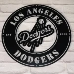 Los Angeles Dodgers Metal Sign Emblem 1