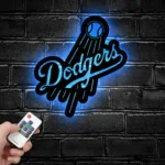 Los Angeles Dodgers Metal Sign Logo 1