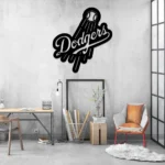 Los Angeles Dodgers Metal Sign Logo 1