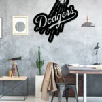 Los Angeles Dodgers Metal Sign Logo 1