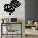 Los Angeles Dodgers Metal Sign Logo 1