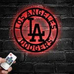 Los Angeles Dodgers Metal Sign Mlb 1