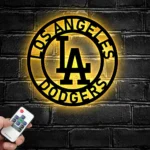 Los Angeles Dodgers Metal Sign Mlb 1