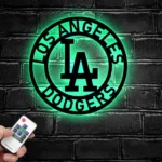 Los Angeles Dodgers Metal Sign Mlb 1