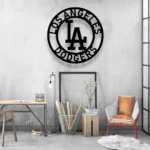 Los Angeles Dodgers Metal Sign Mlb 1