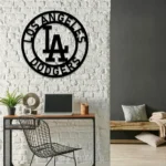 Los Angeles Dodgers Metal Sign Mlb 1