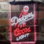 Los Angeles Dodgers Neon Sign Coors Light 1