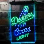 Los Angeles Dodgers Neon Sign Coors Light 1