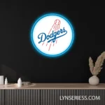 Los Angeles Dodgers Neon Sign Dodgers Logo 1