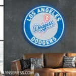 Los Angeles Dodgers Neon Sign Mlb 1
