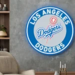 Los Angeles Dodgers Neon Sign Mlb 1
