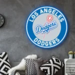 Los Angeles Dodgers Neon Sign Mlb 1