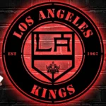 Los Angeles Kings Metal Sign Los Kings Crest 1