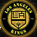 Los Angeles Kings Metal Sign Los Kings Crest 1
