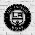 Los Angeles Kings Metal Sign Los Kings Crest 1