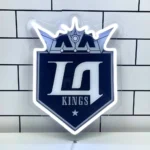 Los Angeles Kings Neon Sign La Kings Badge 1
