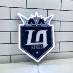 Los Angeles Kings Neon Sign La Kings Badge 1