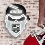 Los Angeles Kings Neon Sign Skull 1