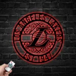 Los Angeles Lakers Metal Sign Custom Nba 1