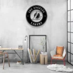 Los Angeles Lakers Metal Sign Laker Fan Pride 1