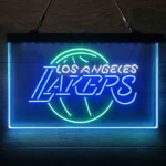 Los Angeles Lakers Neon Sign Artistic 3 Color 1