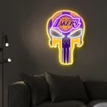 Los Angeles Lakers Neon Sign The Punisher 1