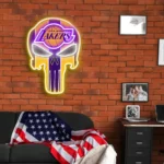Los Angeles Lakers Neon Sign The Punisher 1