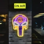 Los Angeles Lakers Neon Sign The Punisher 1