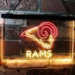 Los Angeles Rams Neon Sign Rams Team Sign 1