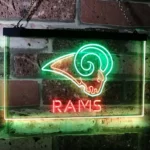 Los Angeles Rams Neon Sign Rams Team Sign 1