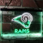 Los Angeles Rams Neon Sign Rams Team Sign 1