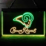 Los Angeles Rams Neon Sign Tiara Royal Bar 1