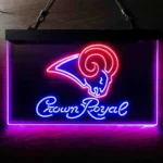 Los Angeles Rams Neon Sign Tiara Royal Bar 1