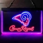 Los Angeles Rams Neon Sign Tiara Royal Bar 1