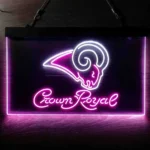 Los Angeles Rams Neon Sign Tiara Royal Bar 1