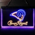 Los Angeles Rams Neon Sign Tiara Royal Bar 1