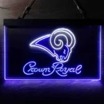 Los Angeles Rams Neon Sign Tiara Royal Bar 1