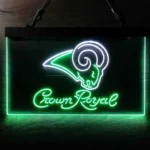 Los Angeles Rams Neon Sign Tiara Royal Bar 1